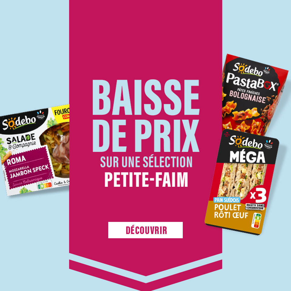 Prix en baisse sur plus de 500 produits du quotidien