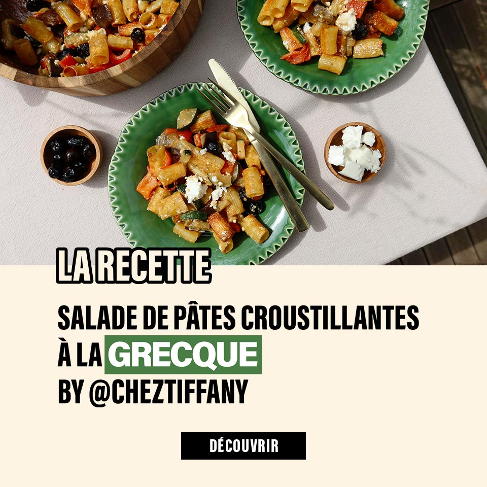 Encart recettes Salade de pâtes croustillantes