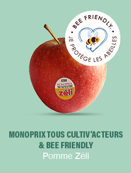 Monoprix Tous Cultiv'Acteurs & Bee Friendly - Pomme Zéli