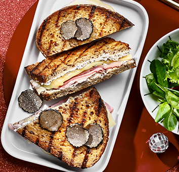 CROQUE-MONSIEUR À LA TRUFFE