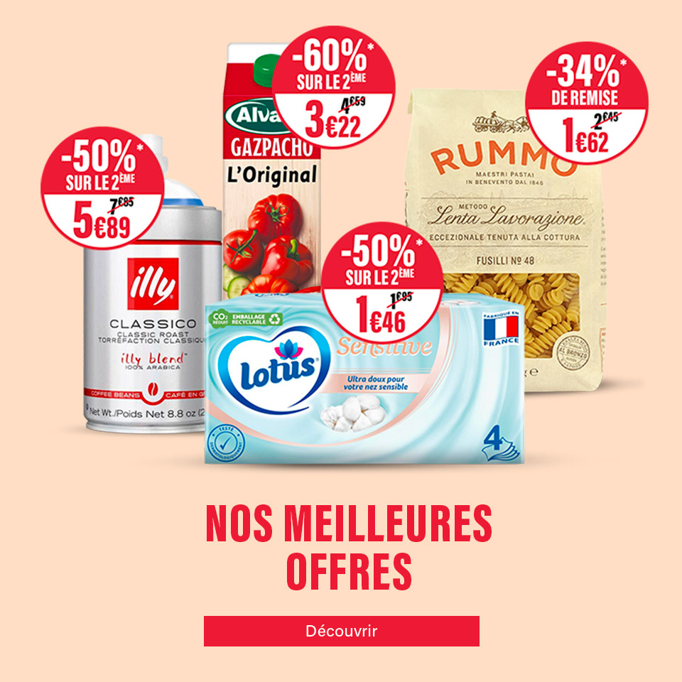 Nos meilleurs offres