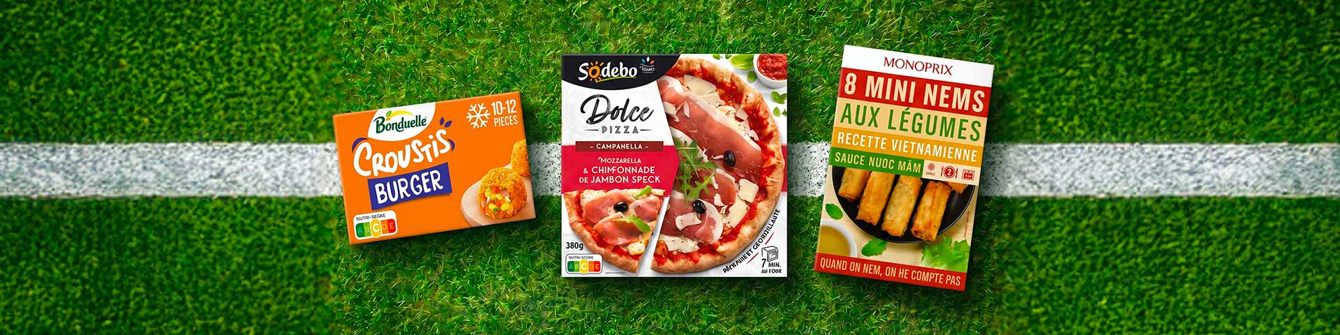 Sélection Pizzas et Bouchées