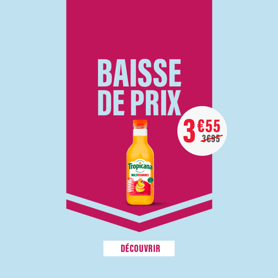 Prix en baisse sur plus de 500 produits du quotidien
