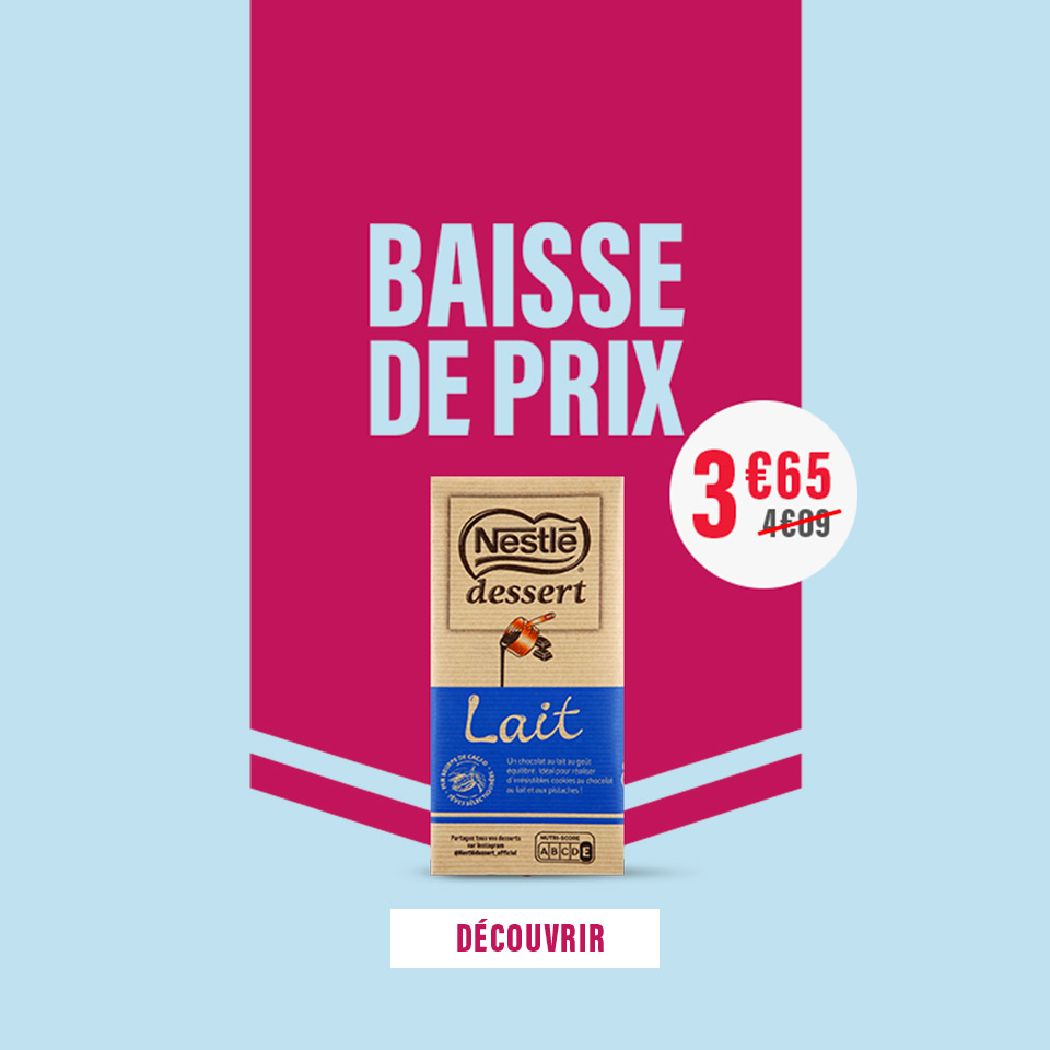 Prix en baisse sur plus de 1000 produits du quotidien