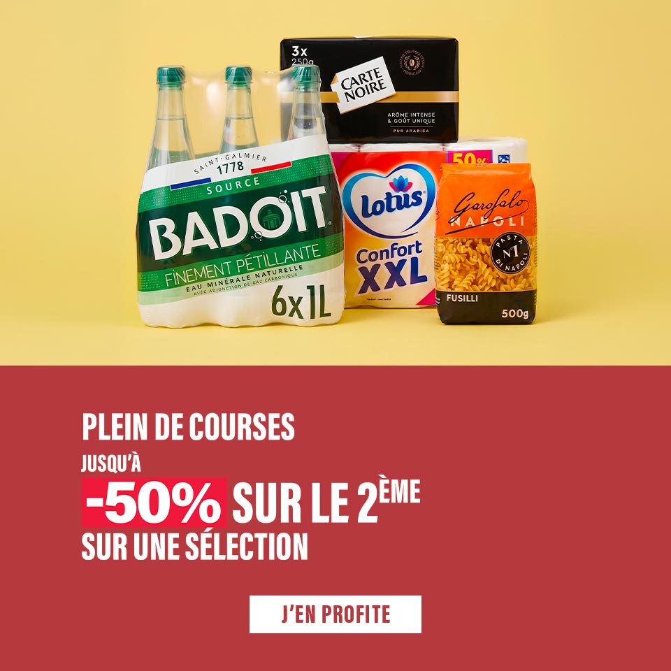 Promo Plein de courses