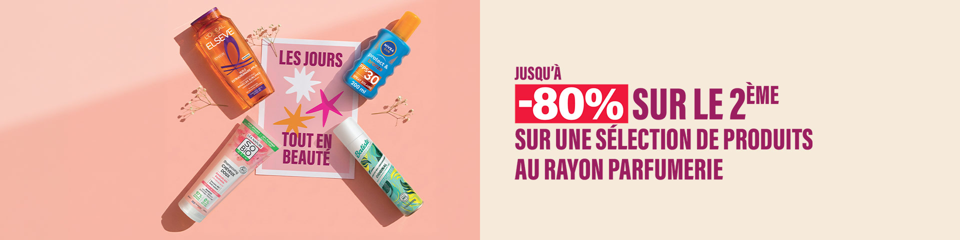 Jusqu'à -80% sur le 2ème