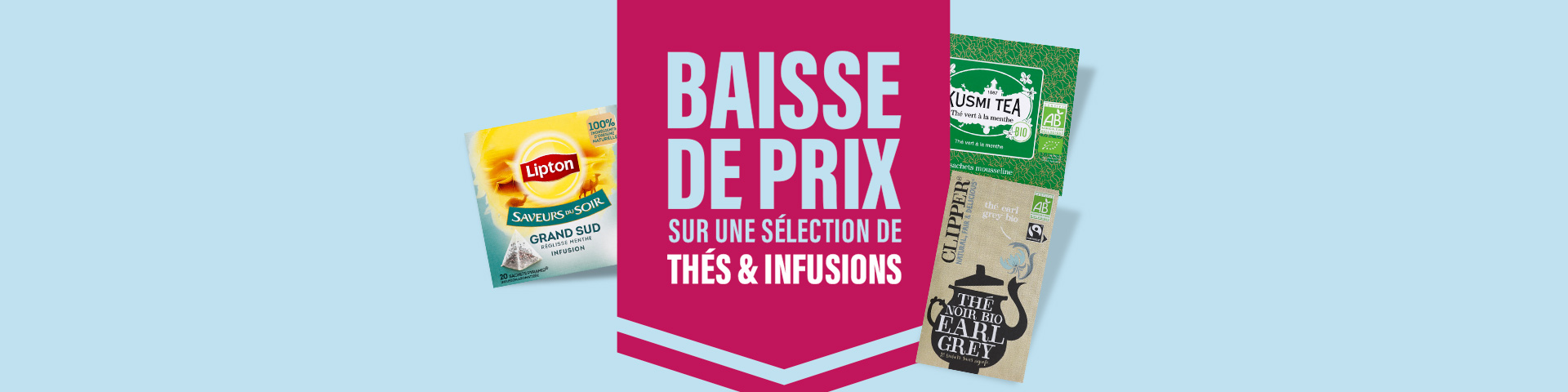 Sélection Thés et Infusions