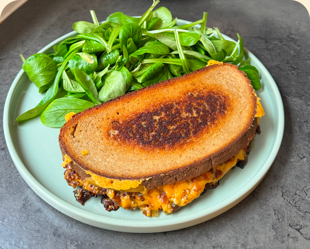 Grilled cheese & soupe