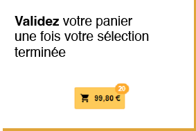 Écran - panier