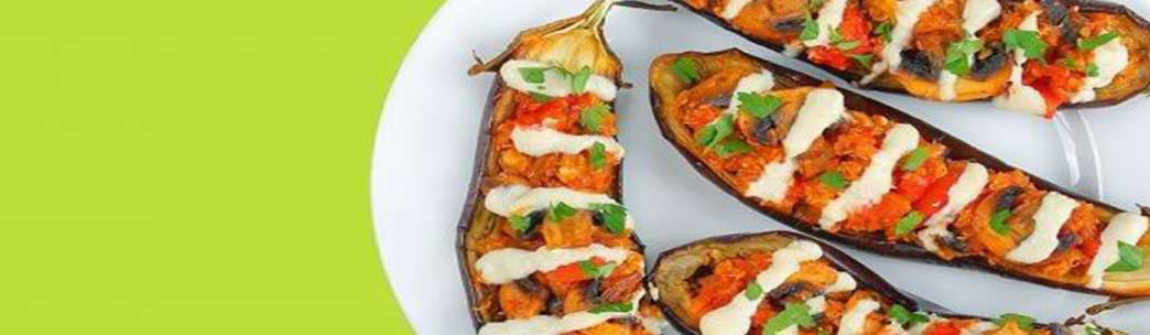 Aubergines farcies au quinoa