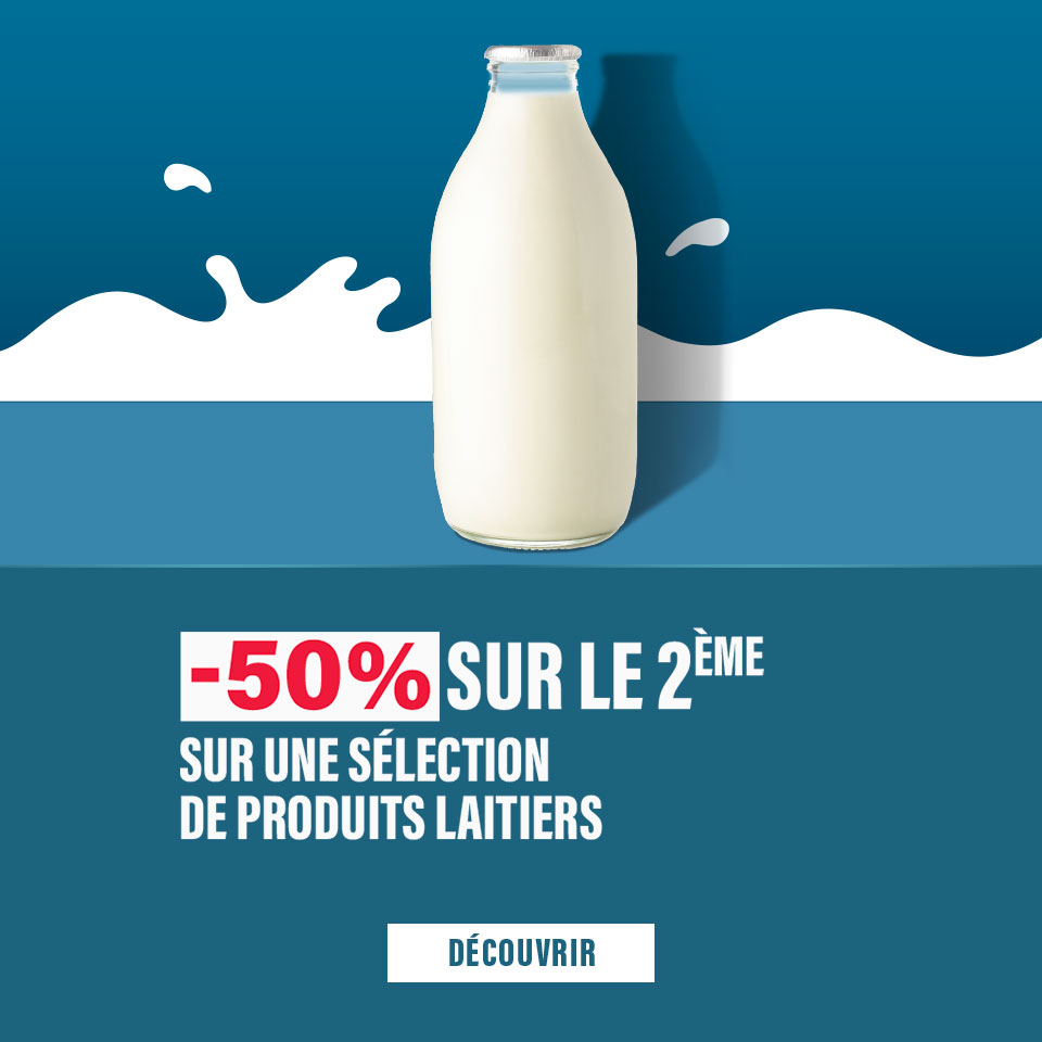 Promo produits laitiers