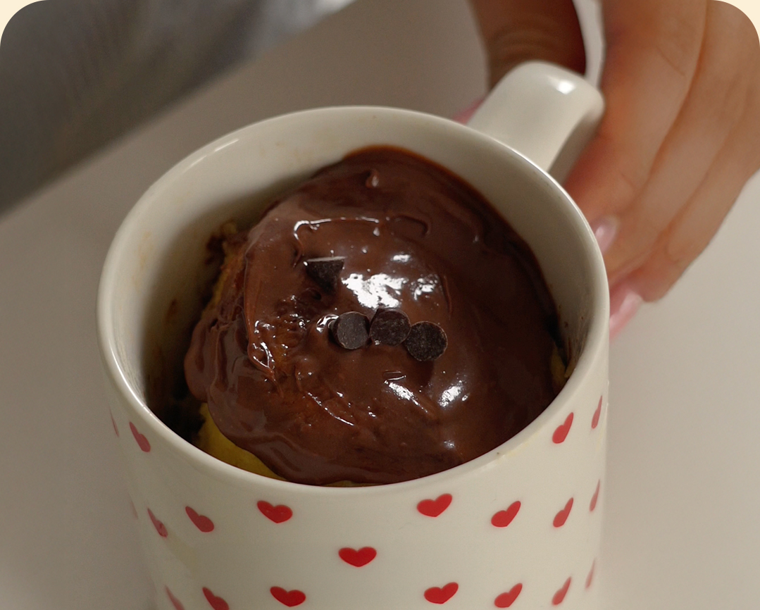 Mug cake au matcha