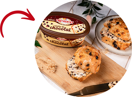 Beurrier pépite de chocolat