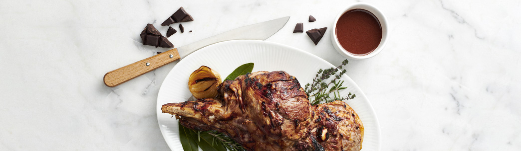 Gigot de 7h sauce chocolat