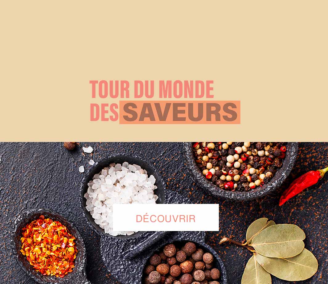 Encart sélection: Tour du monde des saveurs 2024