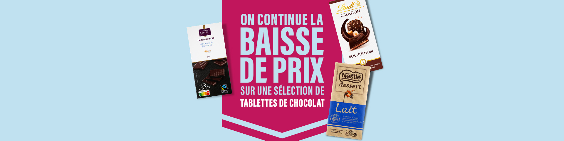 Sélection Tablettes de Chocolat 