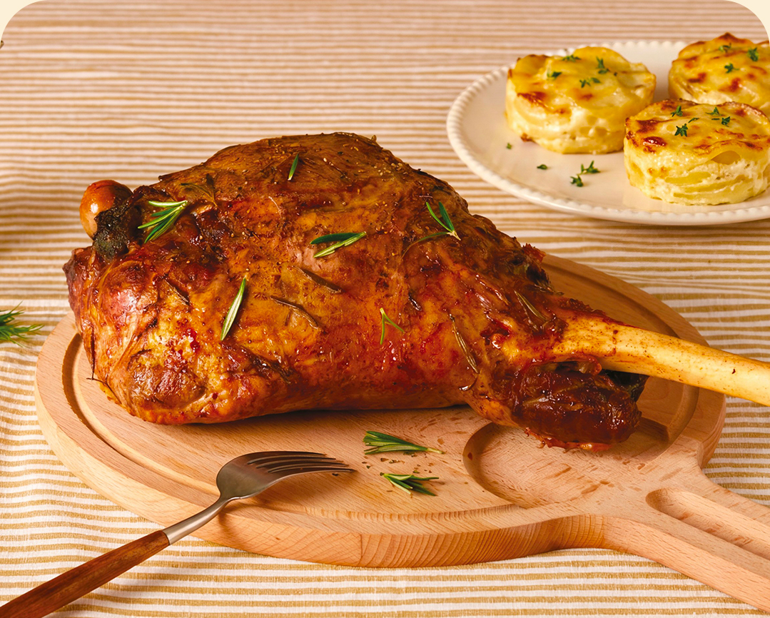 Gigot - salsa verde