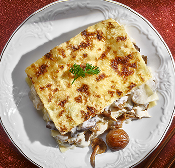 LASAGNE DE NOËL VOLAILLE & Chataîgnes