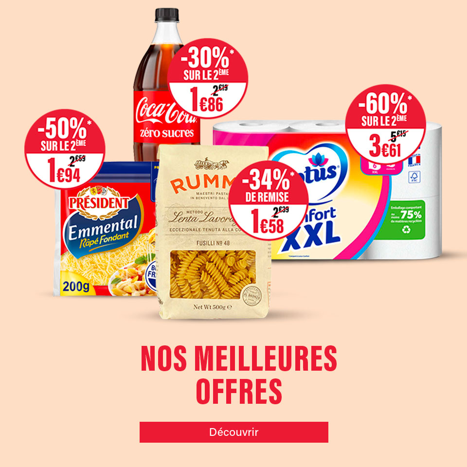 Nos meilleures offres