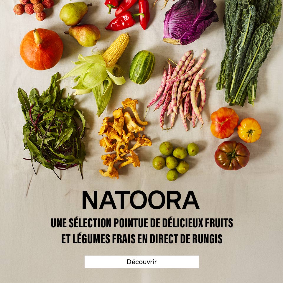 Natoora : sélection de délicieux fruits et légumes frais