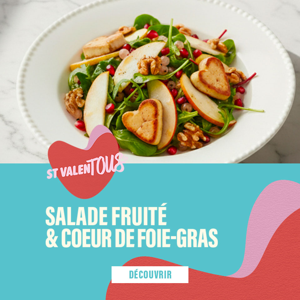 Encart Salade foie gras