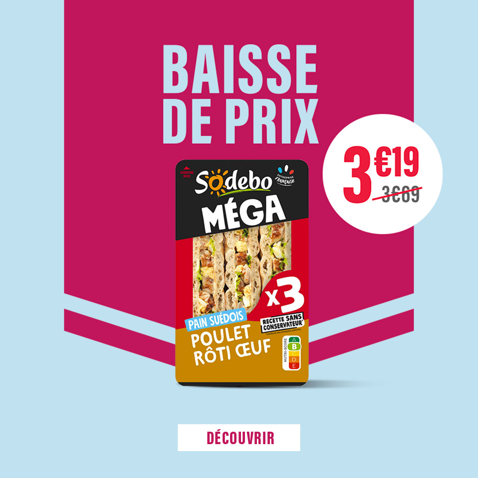 Prix en baisse sur plus de 500 produits du quotidien