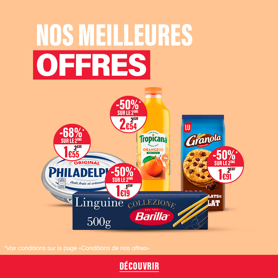 Nos meilleurs offres