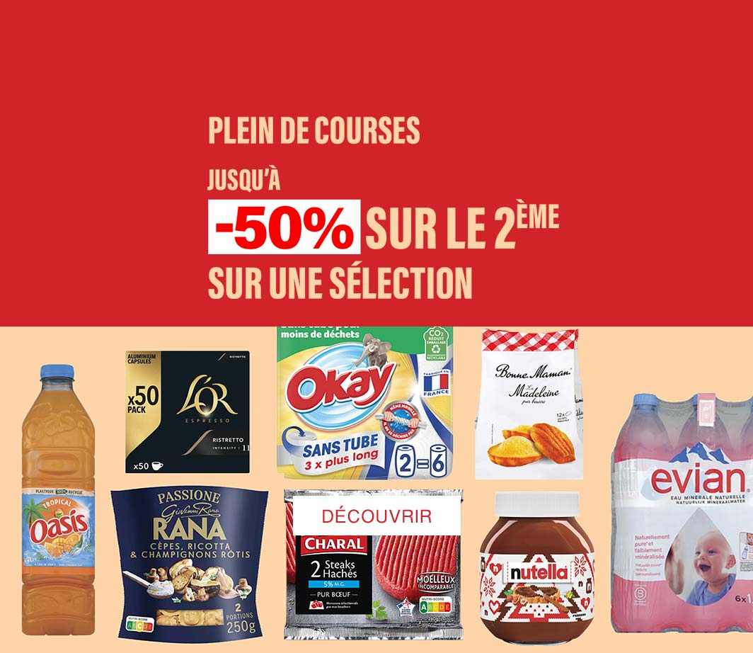 Promo plein de courses