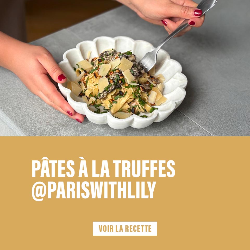 Recette Pâtes à la truffes IDF 2025