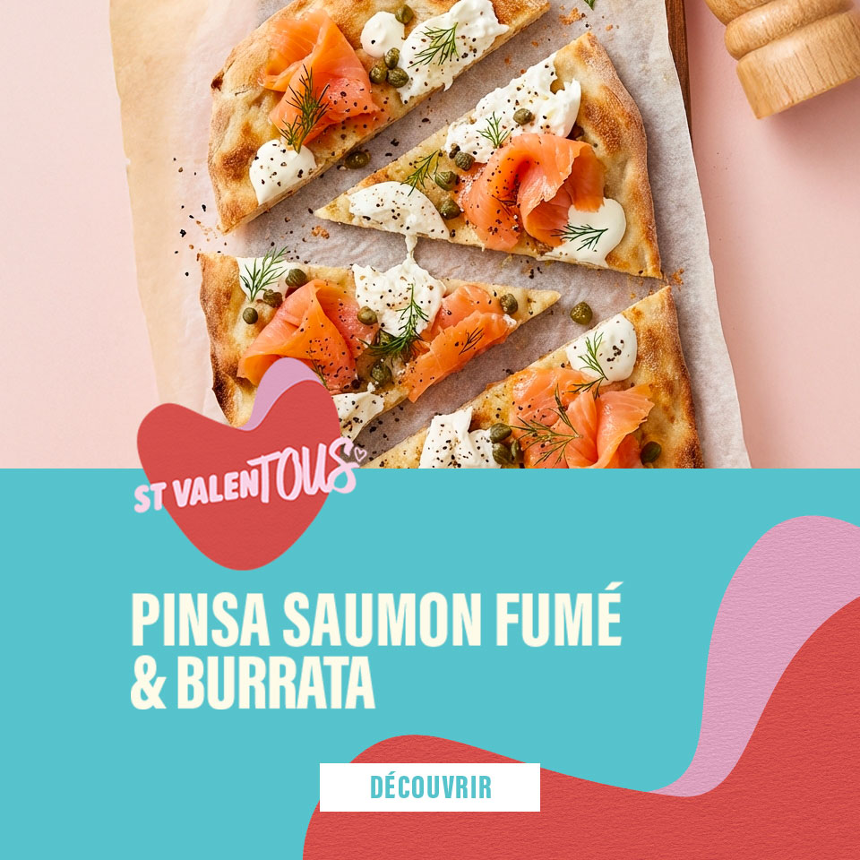 Encart Pinsa saumon