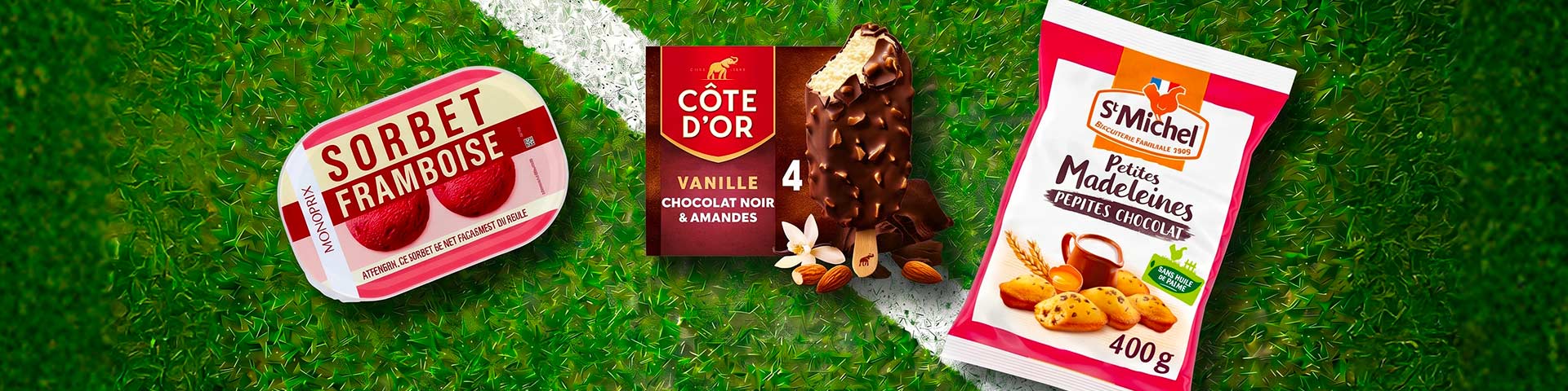 Sélection Glaces et Gâteaux