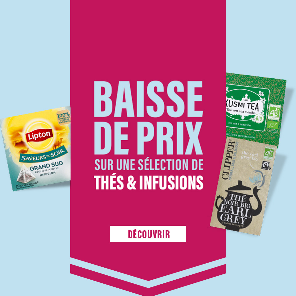 Prix en baisse sur plus de 500 produits du quotidien