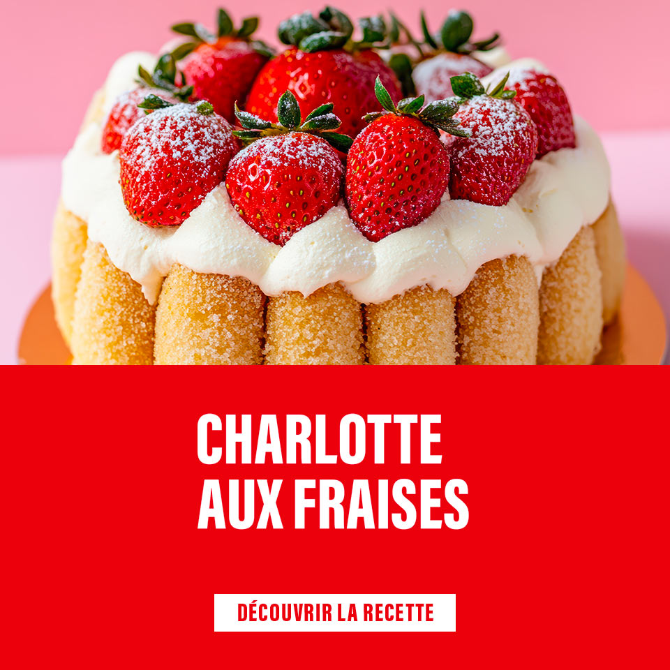 Charlotte aux fraises