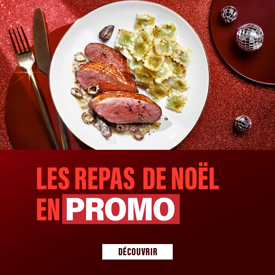 Promo Repas de Noël