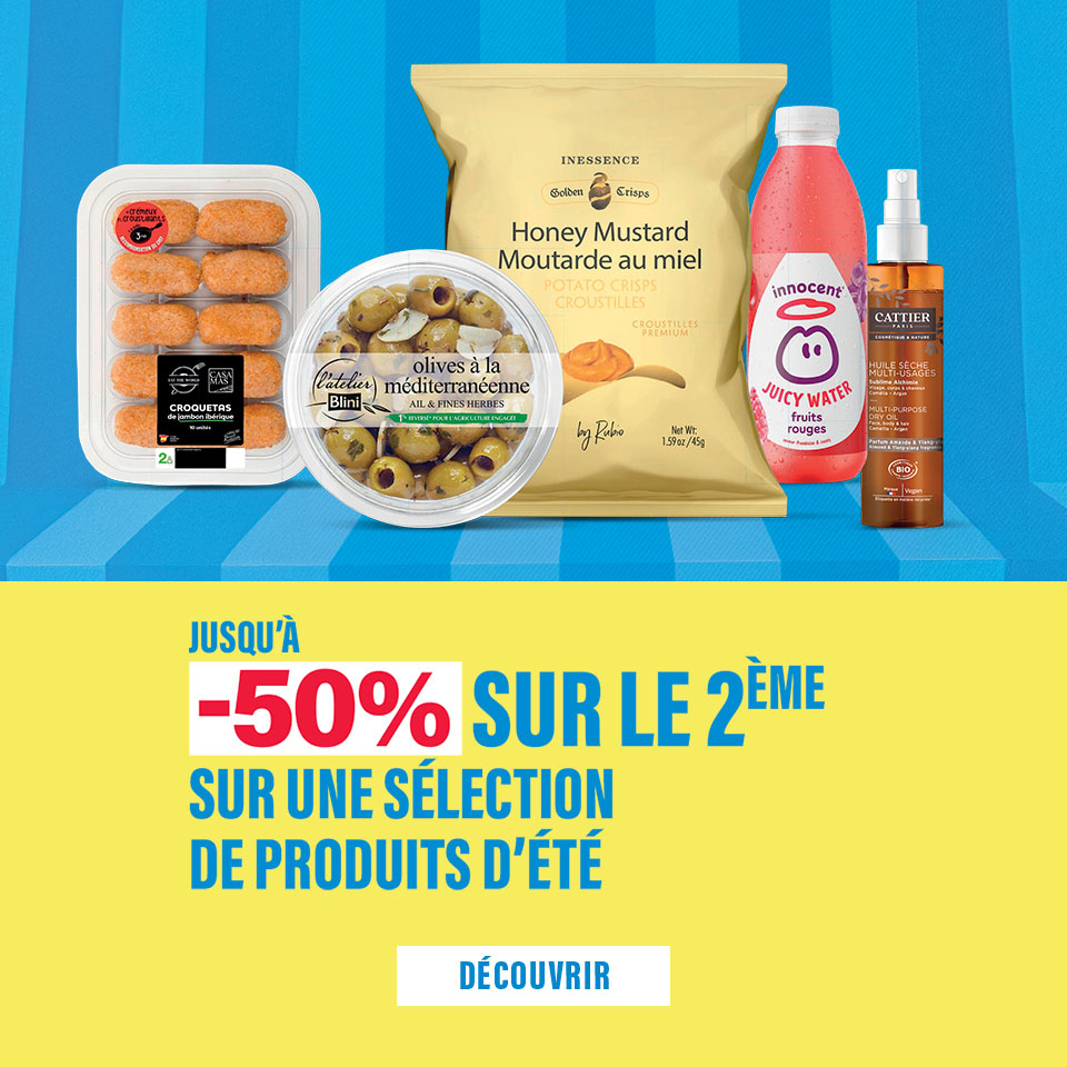 Nos promos pour l'été