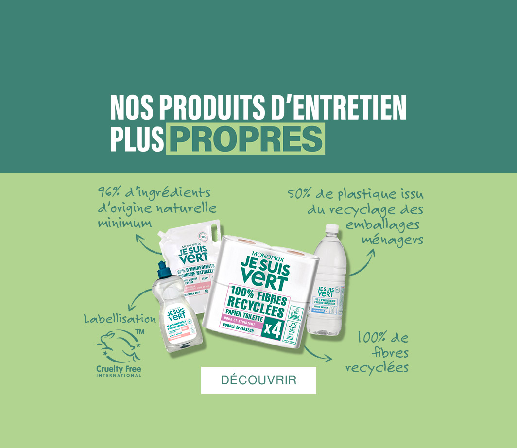 MONOPRIX BIEN CONSOMMER: JE SUIS VERT