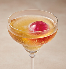 Mocktail rubis glacé
