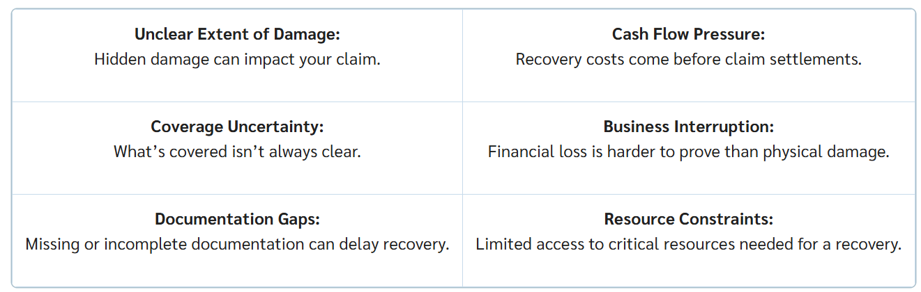 MENA / WEATHER ADVISORY / 6 key challenges 