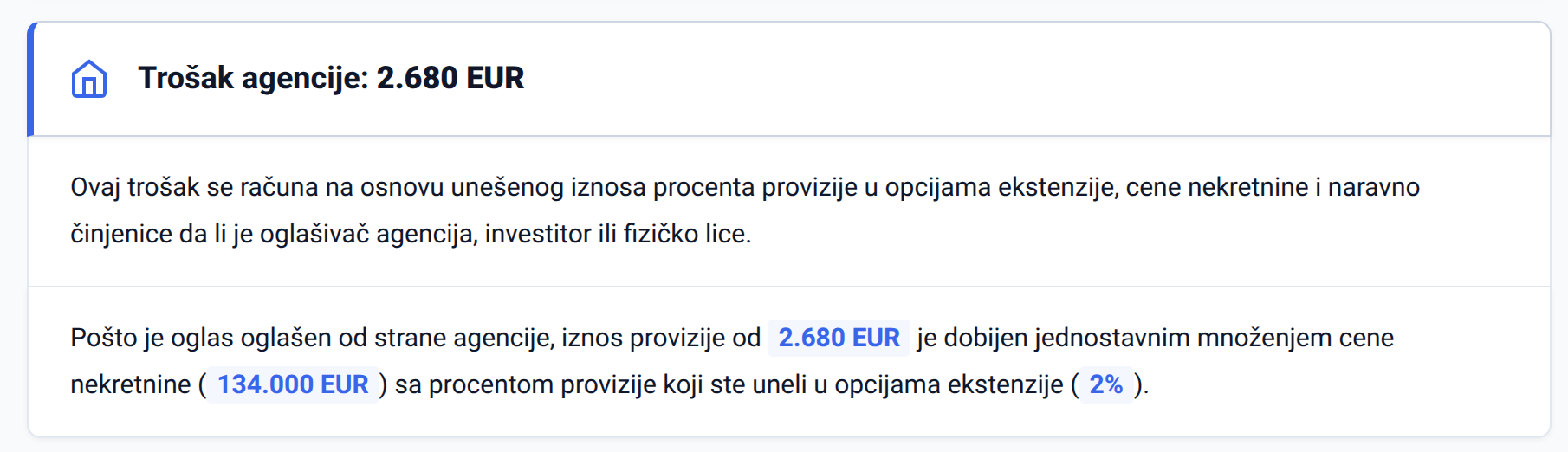 Trošak agencije