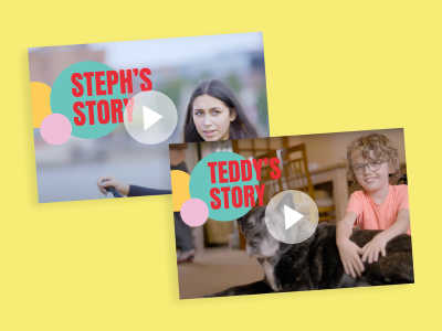 Red Nose Day 2022 - Steph and Teddy's story films