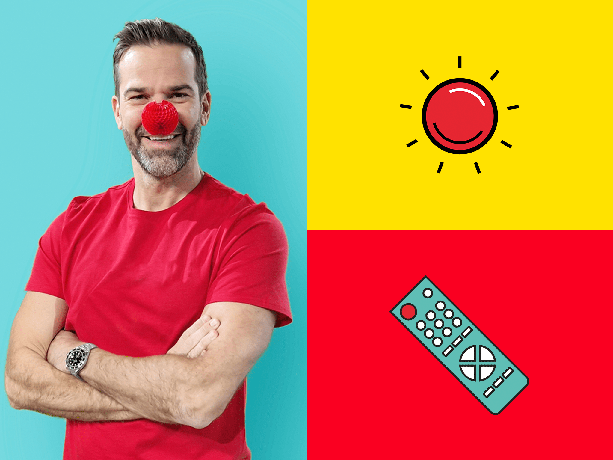 Gethin Jones' Red Nose Day challenge Comic Relief