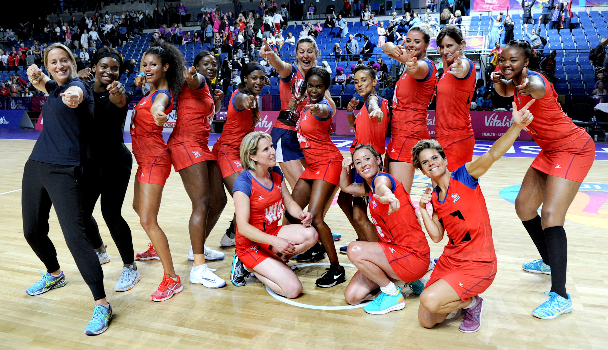 Oti Mabuse’s team claim victory in the first ever All-Star Netball ...