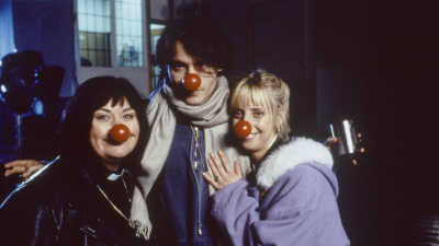 Johnny Depp and Alice from Vicar of Dibley