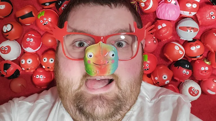Andy Green collects Red Noses