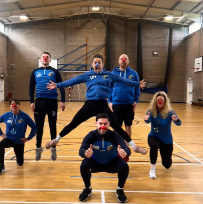 Bexley Heath Academy students are raising heart rates to support Comic Relief