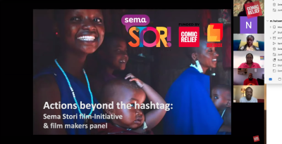 First look at three new African-led films produced through Comic Relief’s Sema Stori Initiative, delivered in partnership with Docubox, East Africa's only film funder, owned and run by African filmmakers.