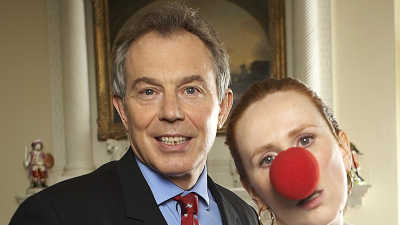 Tony Blair with Lauren