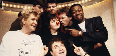 Presenters of Red Nose Day 1989