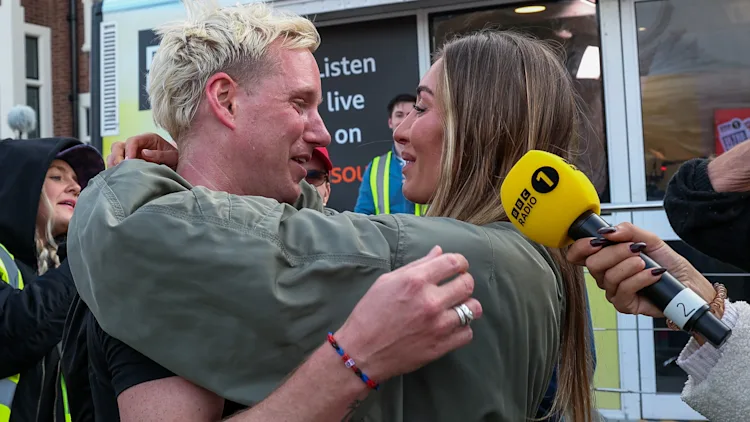 Jamie Laing with his wife Sophie Habboo