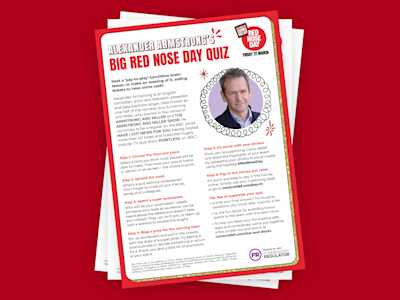 Red Nose Day Quiz